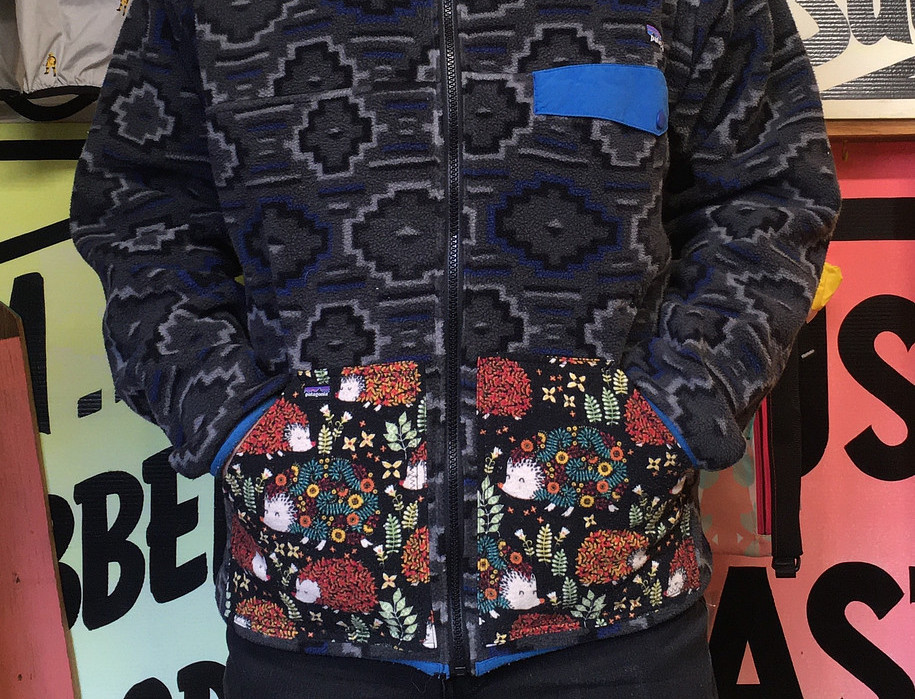 Altered Patagonia Snap-T fleece jacket